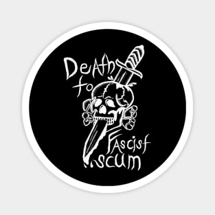 Death to Fascists Magnet